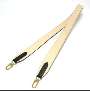 LOUIS VUITTON For Damier Jersey  Shoulder strap Leather Beige